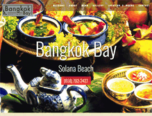 Tablet Screenshot of bangkok-bay.com